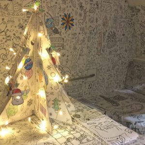 England - Bath Christmas Market Colour in Christmas tree